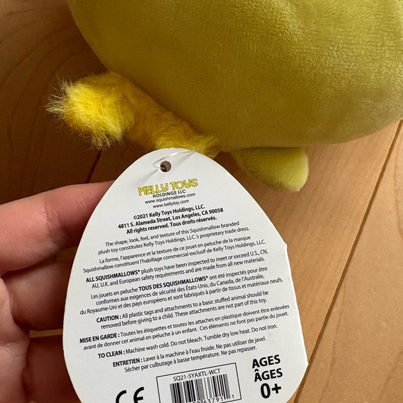 Squishmallow Treyton the Axolotl 5" NWT - Picture 5 of 7